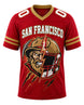 Personalized Name & Number San Francisco Mascot Jersey Football