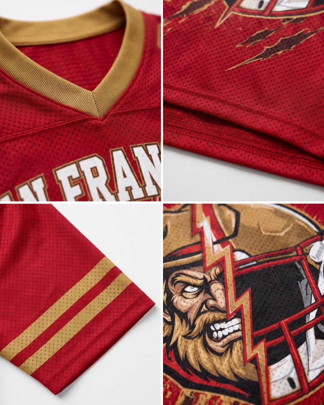 Personalized Name & Number San Francisco Mascot Jersey Football