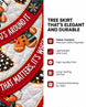 Personalized Who's Around It Family Quilted Christmas Tree Skirt