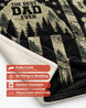 Personalized Best Hunts Dad Smooth Fleece Blanket (3).jpg