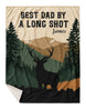 Personalized Best Man By A Long Shot Smooth Fleece Blanket (2).jpg