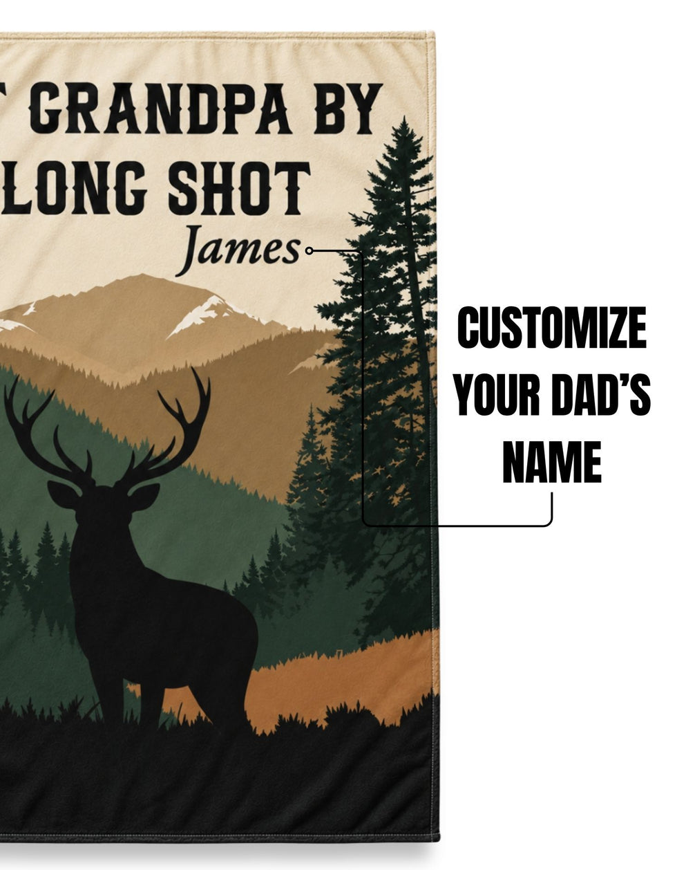 Personalized Best Man By A Long Shot Smooth Fleece Blanket (3).jpg