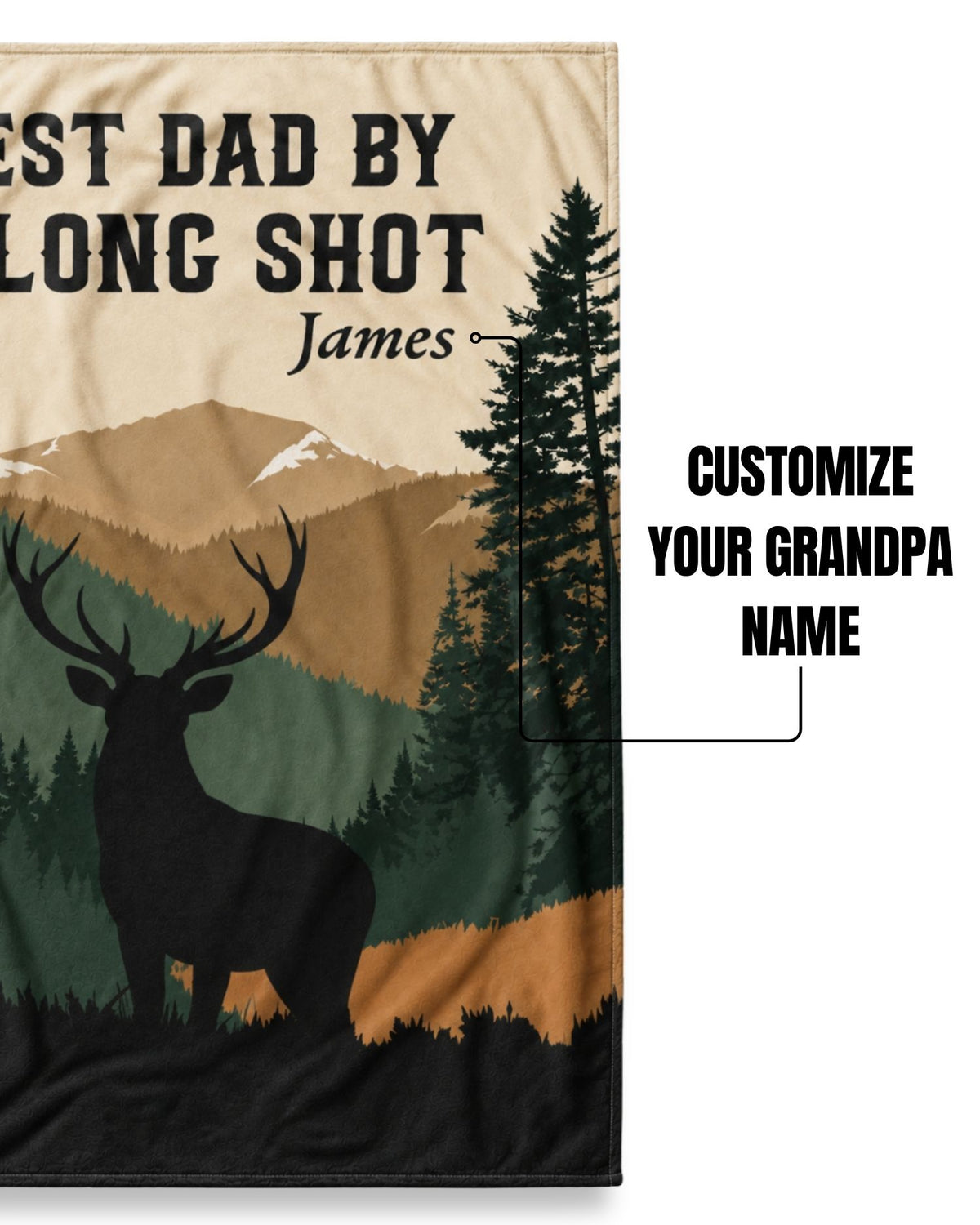 Personalized Best Man By A Long Shot Smooth Fleece Blanket (4).jpg