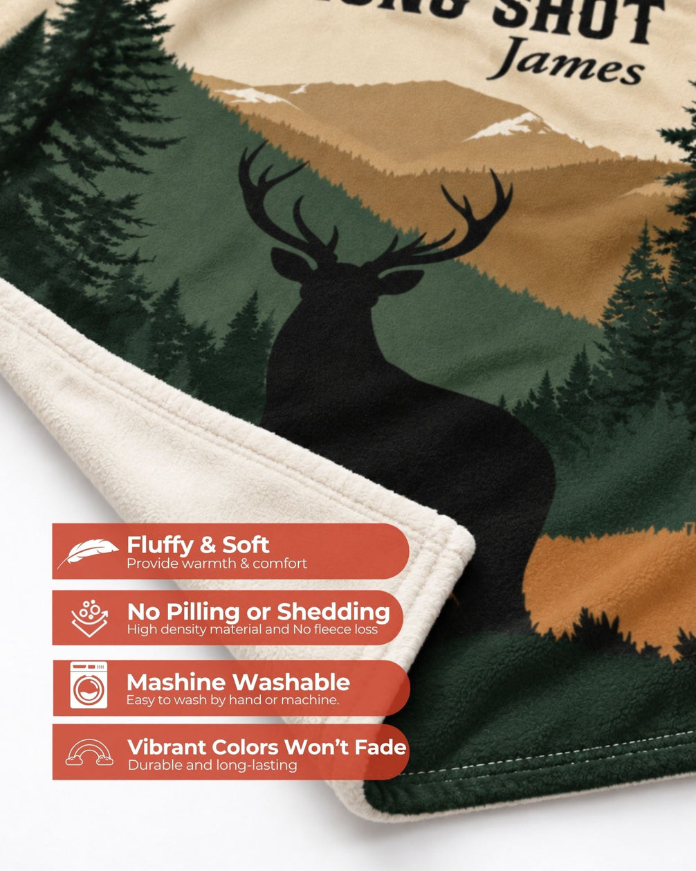 Personalized Best Man By A Long Shot Smooth Fleece Blanket (5).jpg