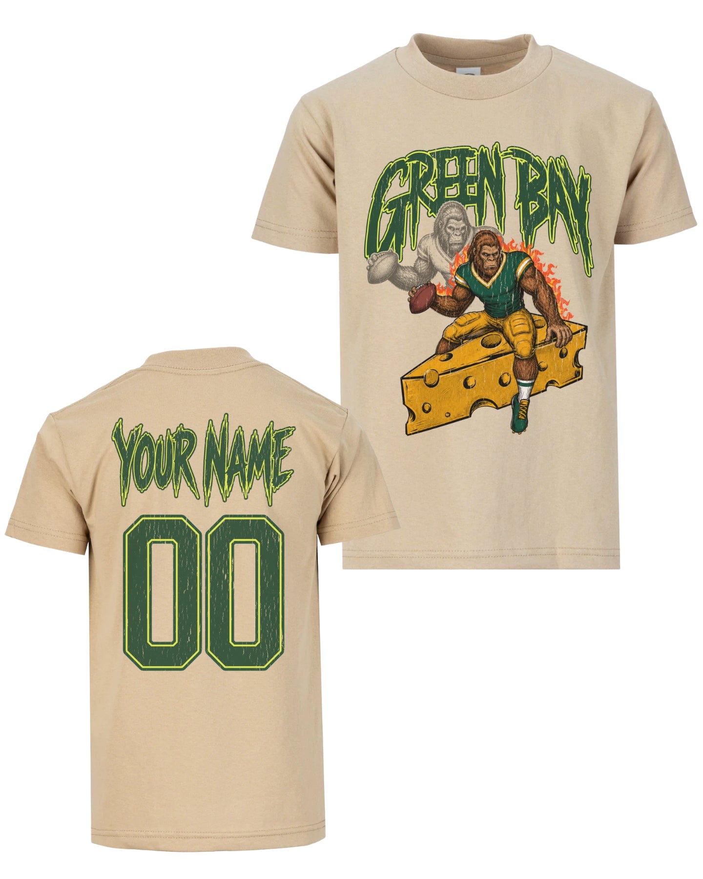 Personalized Green Bay Phantom Inferno Football T-shirt