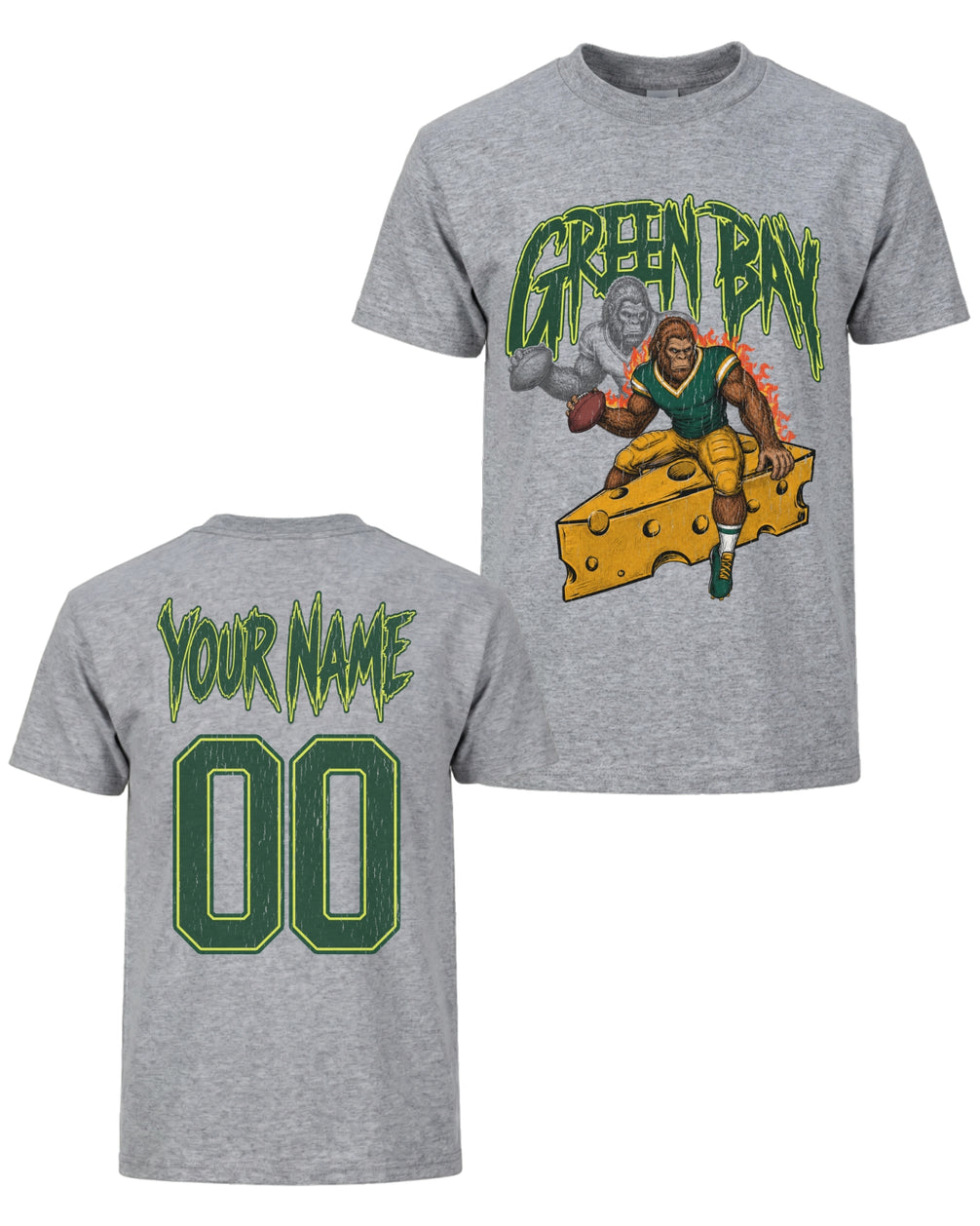 Personalized Green Bay Phantom Inferno Football T-shirt