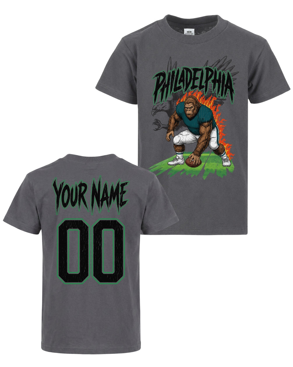 Personalized Philadelphia Phantom Inferno Football T-shirt