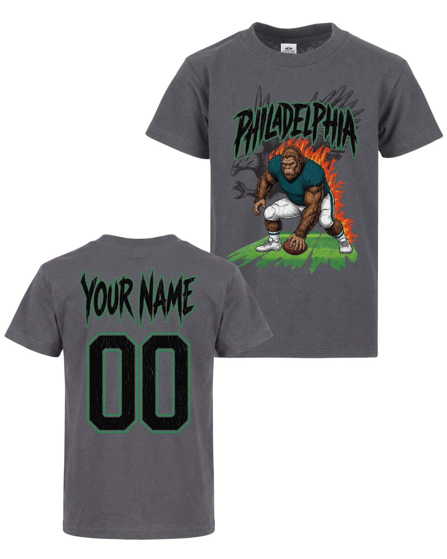 Personalized Philadelphia Phantom Inferno Football T-shirt