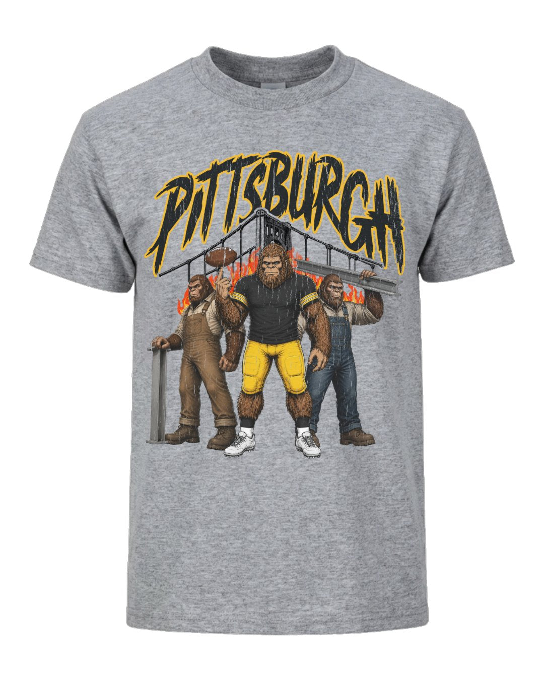 Pittsburgh Phantom Inferno Football T-shirt