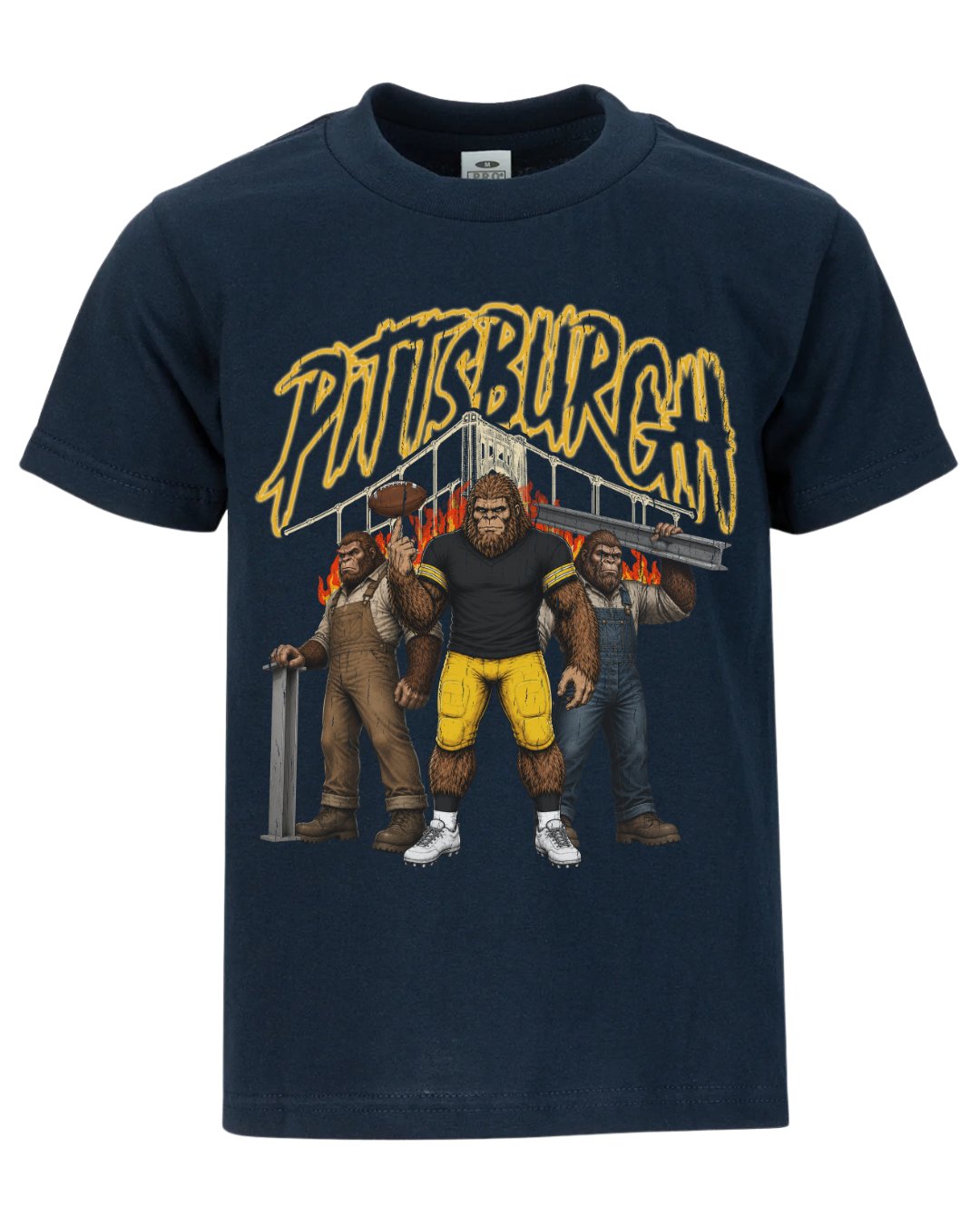 Pittsburgh Phantom Inferno Football T-shirt