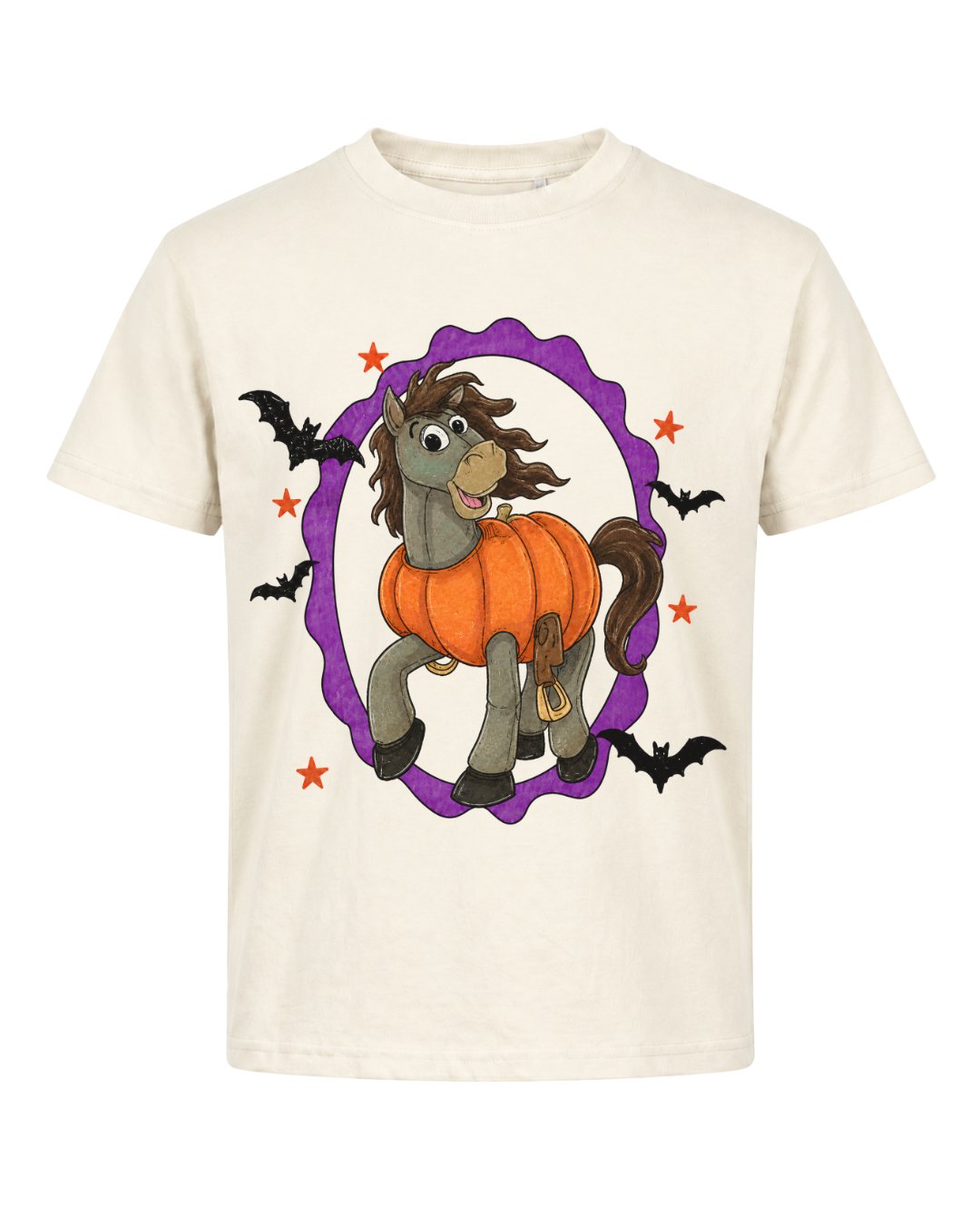 Pony Pumpkin Halloween Youth Tee
