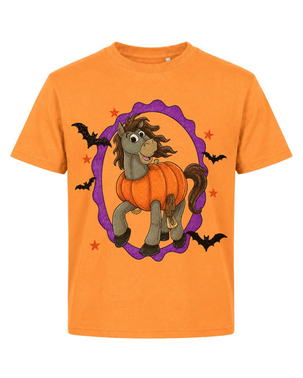 Pony Pumpkin Halloween Youth Tee