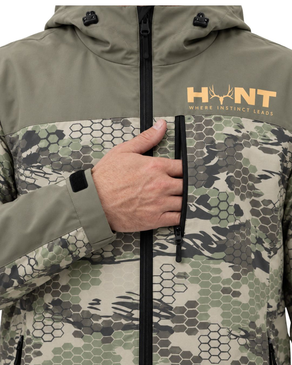 Predator Camo Water‑Resistant Jacket