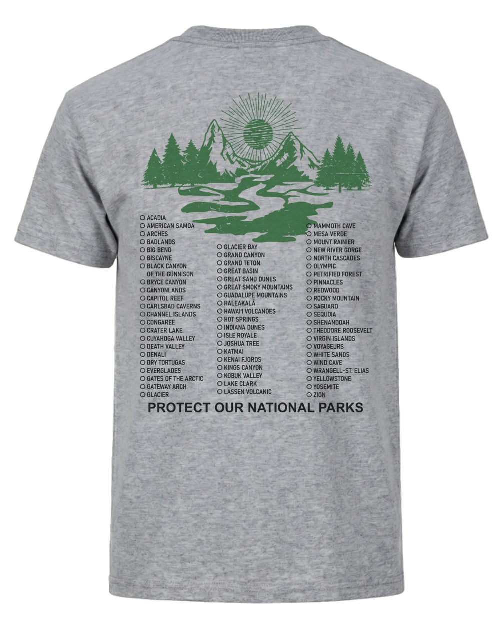 Protect Our Parks Heritage T-shirt