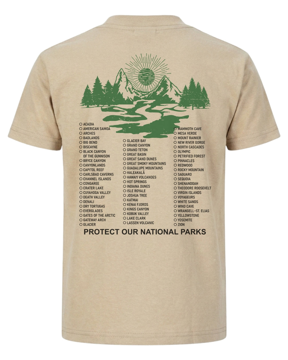 Protect Our Parks Heritage T-shirt