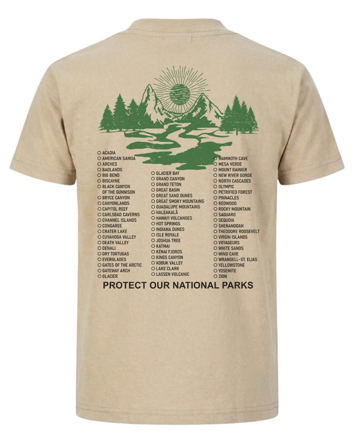 Protect Our Parks Heritage T-shirt