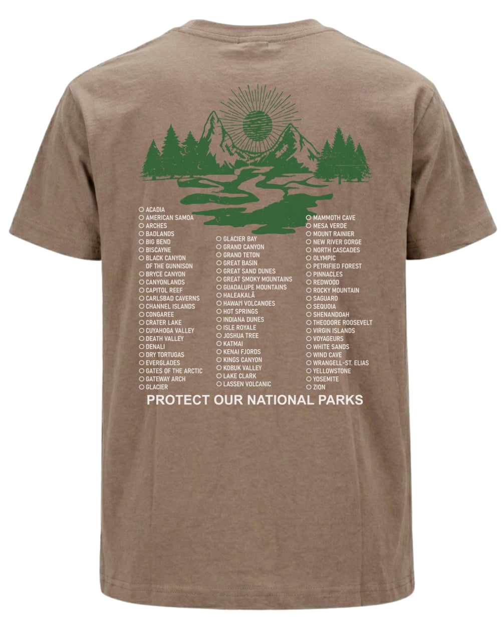 Protect Our Parks Heritage T-shirt