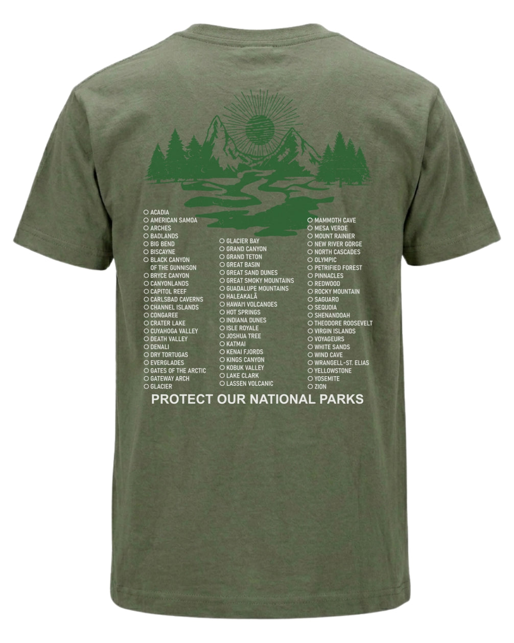 Protect Our Parks Heritage T-shirt
