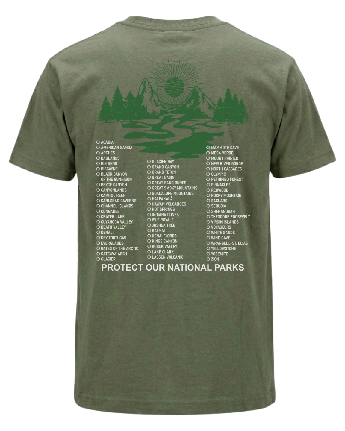 Protect Our Parks Heritage T-shirt