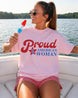 Proud To Be American Woman T-shirt