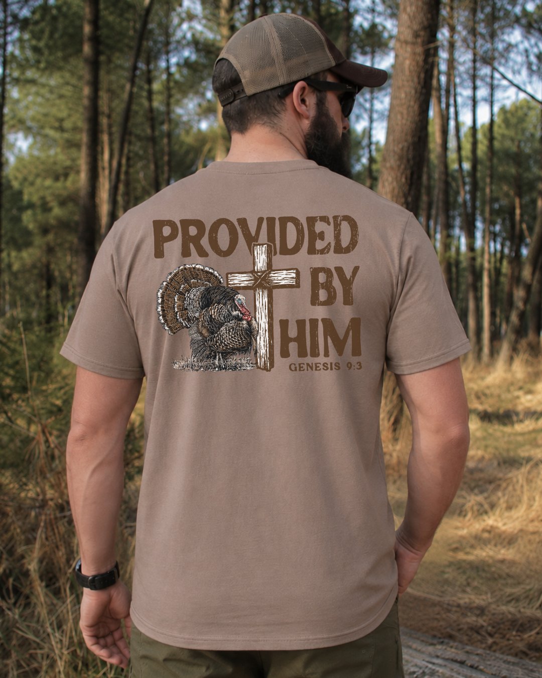 Provided By Him T-shirt