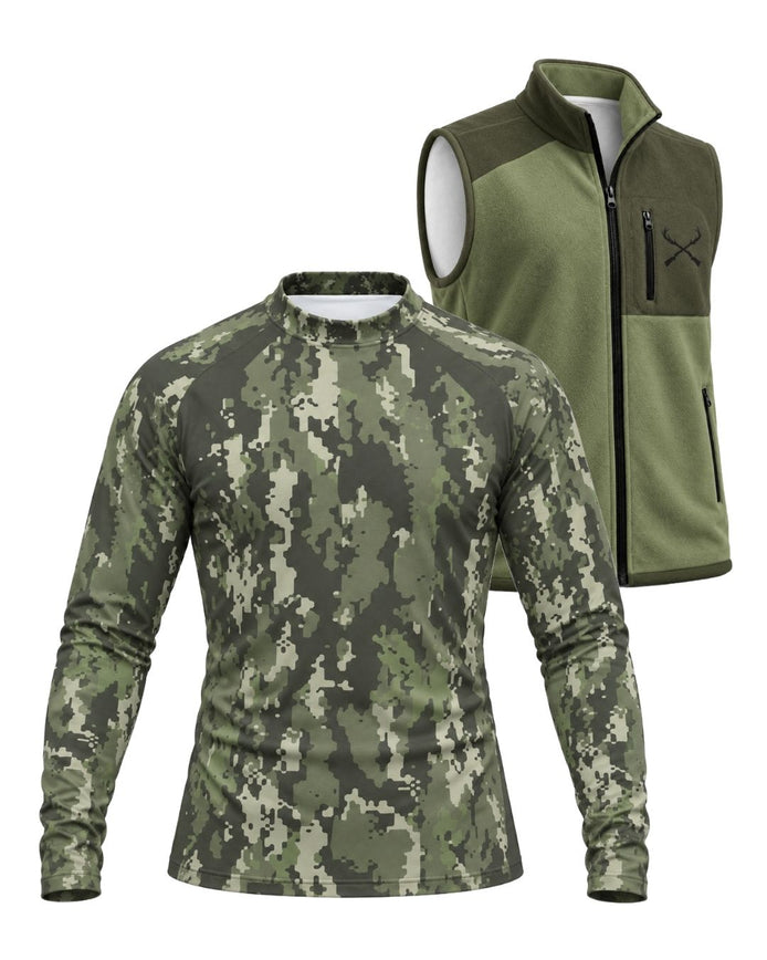 Combo - Quacked Up For Christmas Camo Layering Series