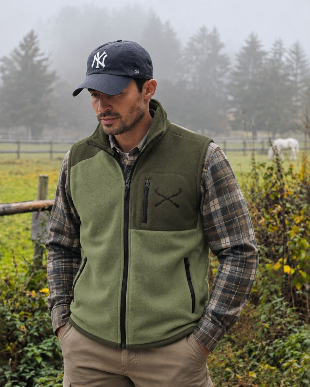 Vest detail - Quacked Up For Christmas Camo Layering Series