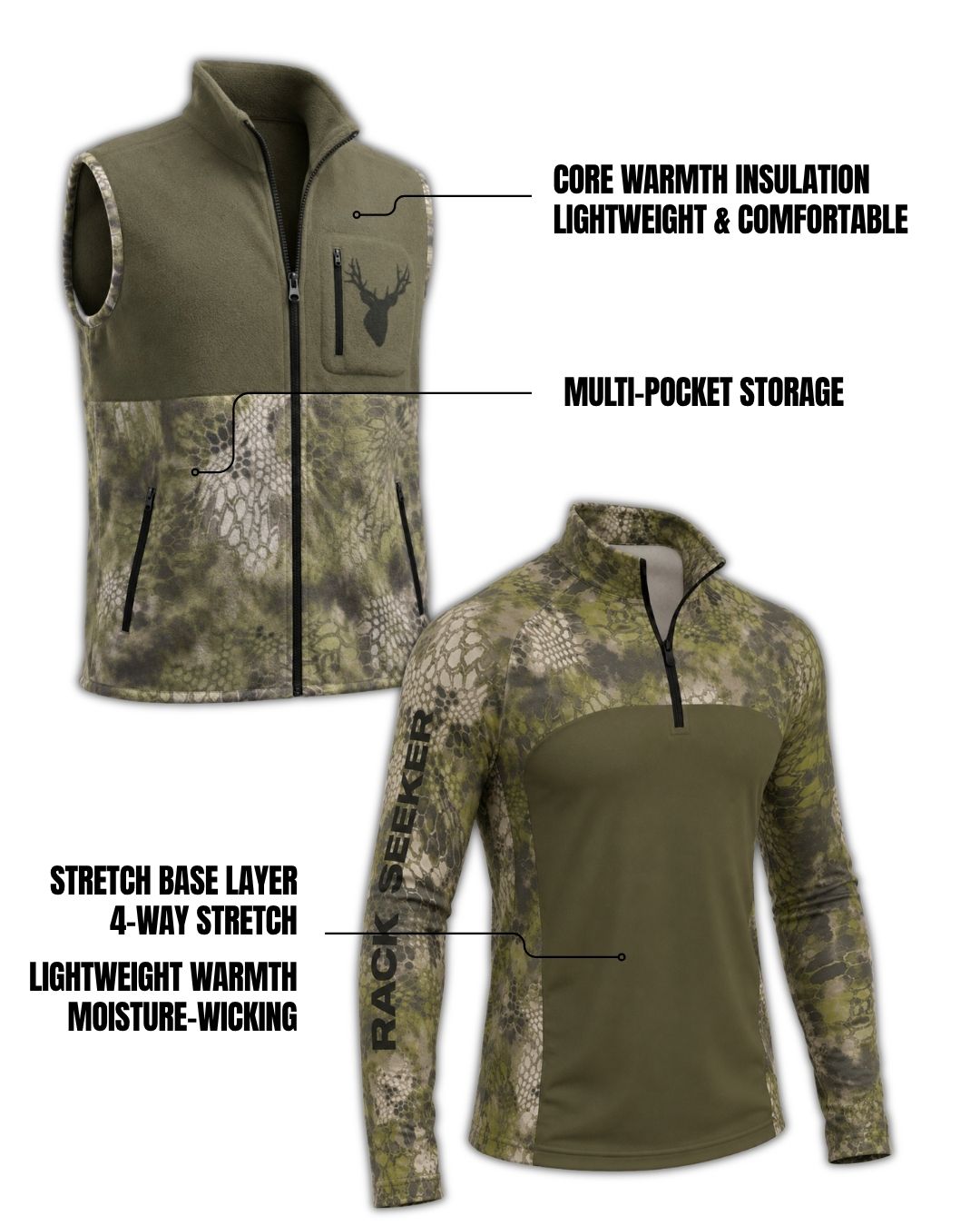 Rack Seeker Camo Layering Series