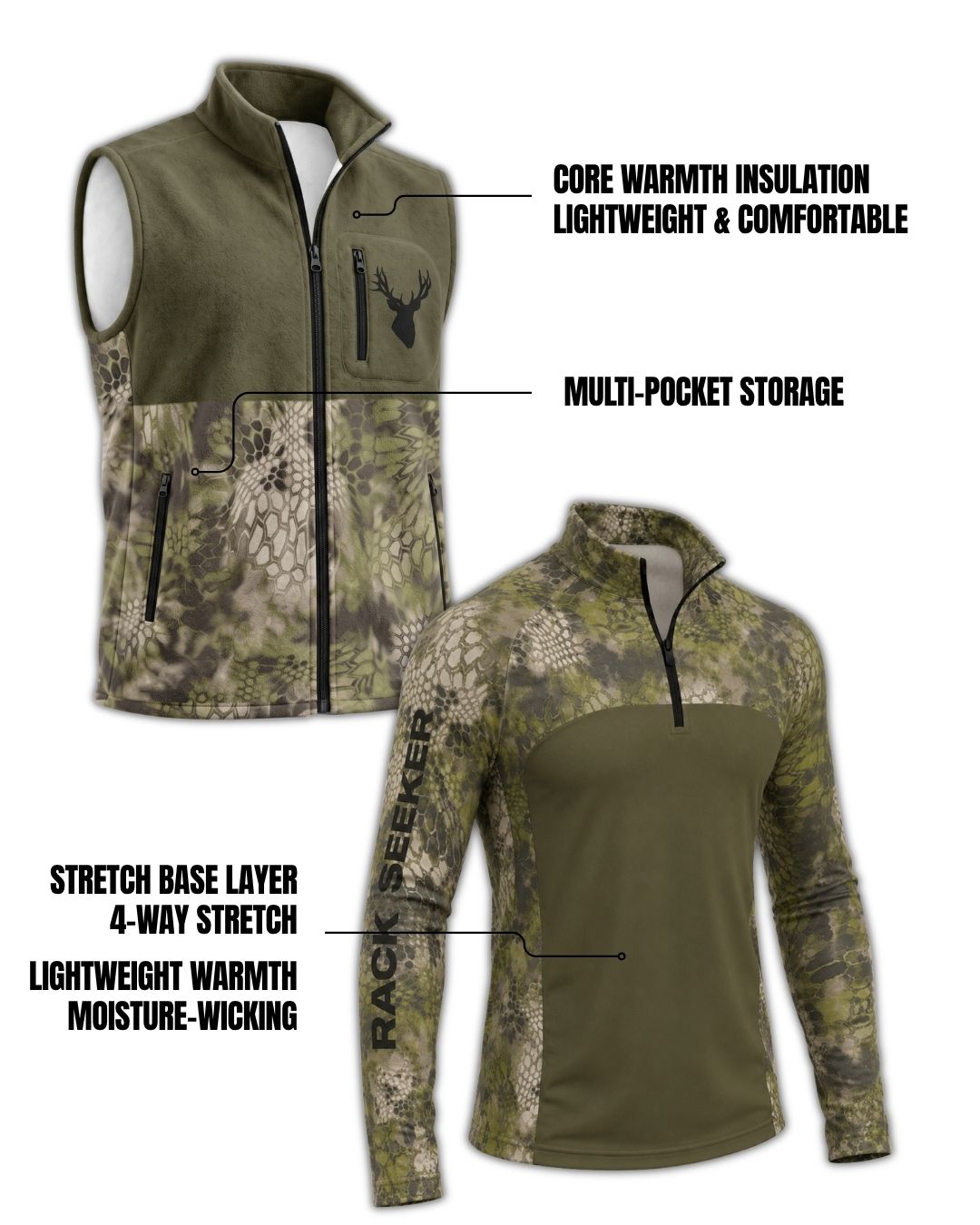 Rack Seeker Camo Layering Series