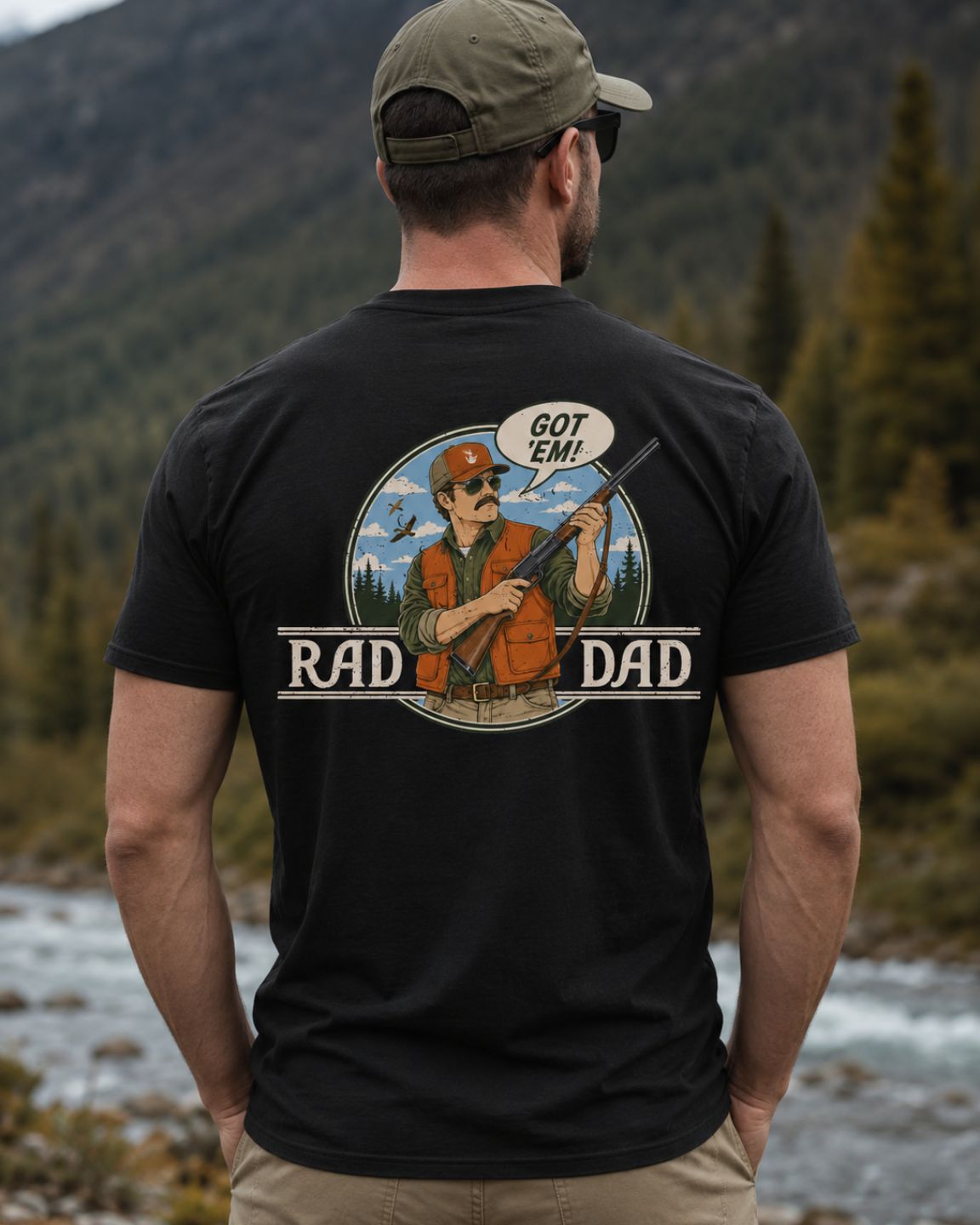 Rad Dad Hunting T-shirt