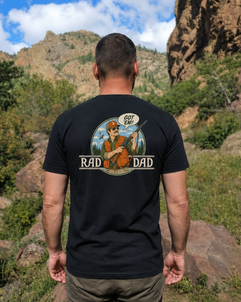 Rad Dad Hunting T-shirt