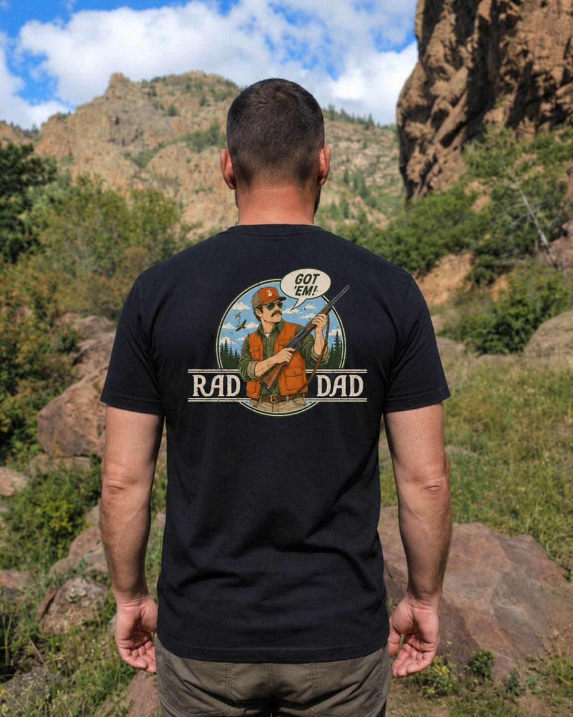 Rad Dad Hunting T-shirt
