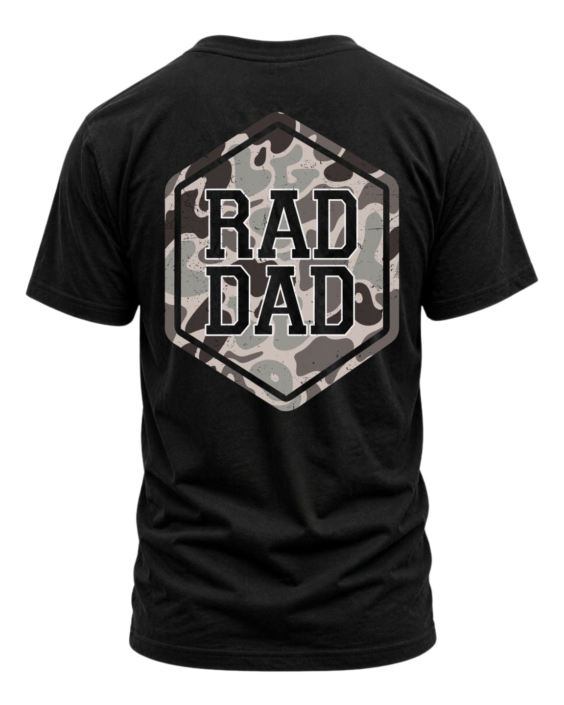 Rad Dad Camouflage T-shirt
