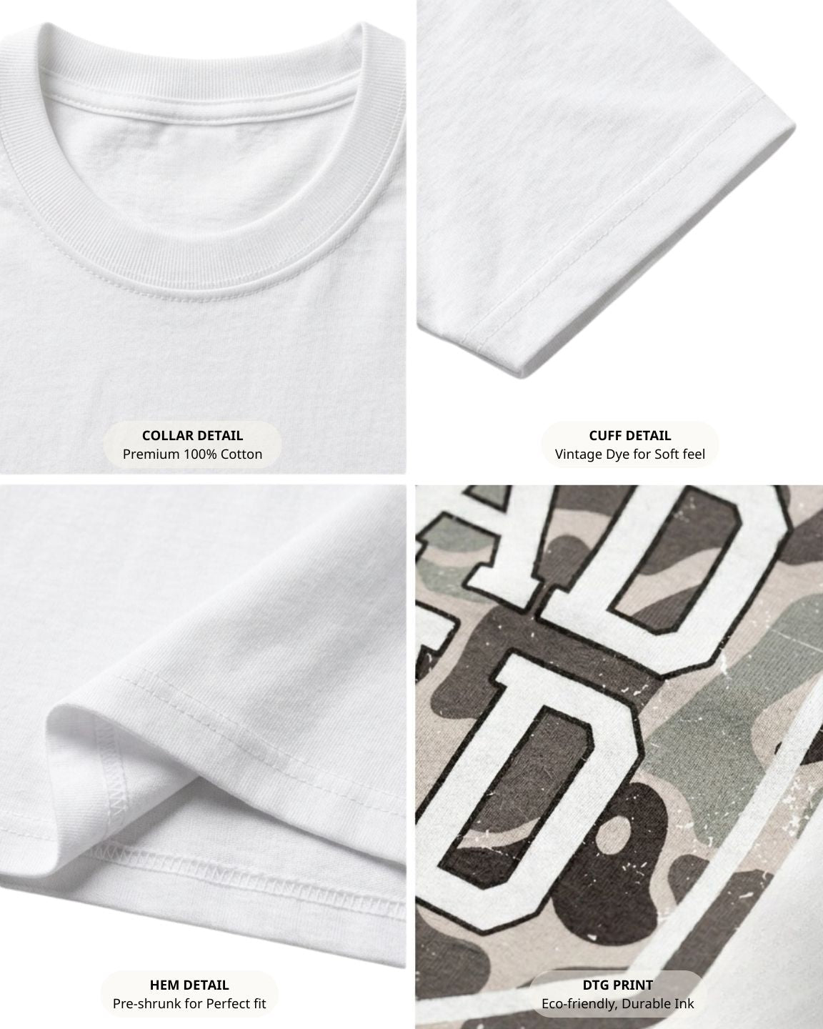 Rad Dad Camouflage T-shirt