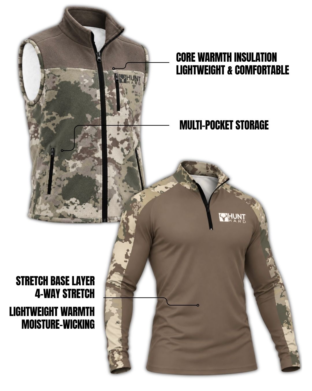 vest - Real Hunter Camo Layering Series