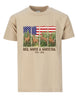 Red, White & Whitetail T-shirt