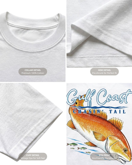 Redfish Chase Lifestyle T-shirt