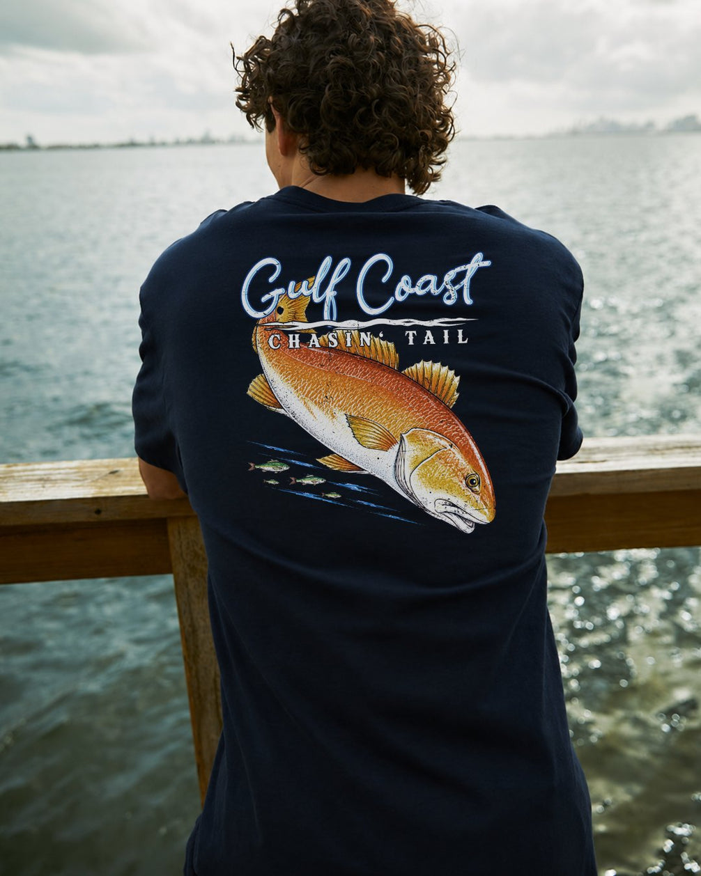 Redfish Chase Lifestyle T-shirt
