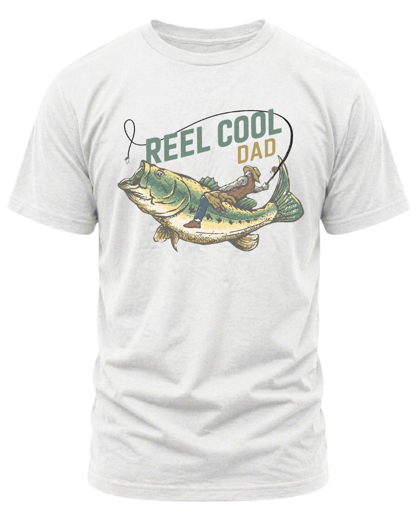Reel Cool Dad T-shirt