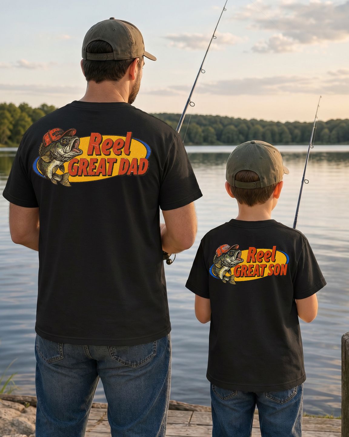 Reel Great Dad T-shirt
