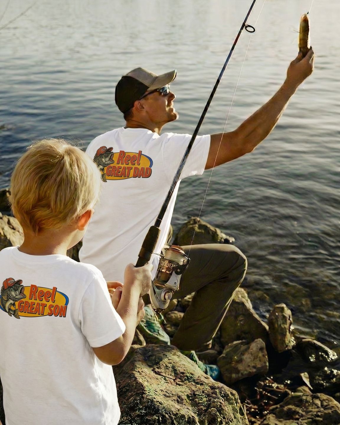 Reel Great Dad T-shirt