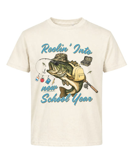 Reelin' Into School Tee