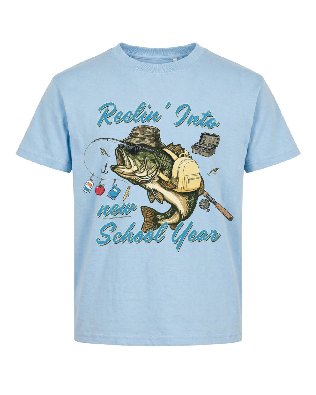 Reelin' Into School Tee
