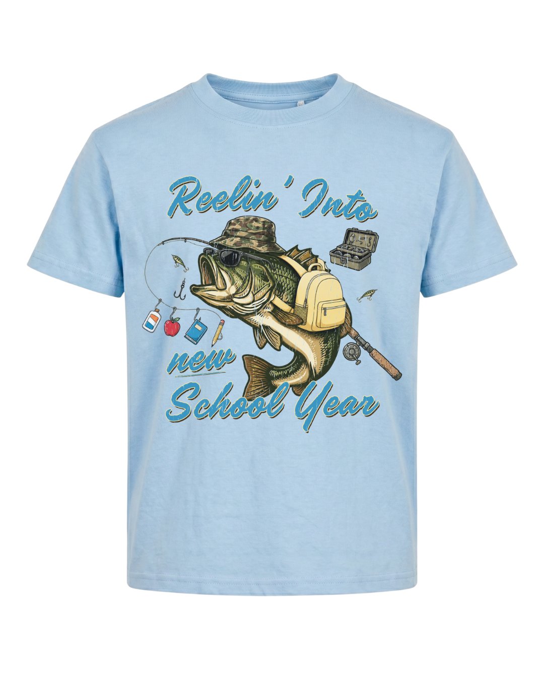 Reelin' Into School Tee