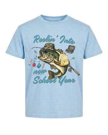 Reelin' Into School Tee