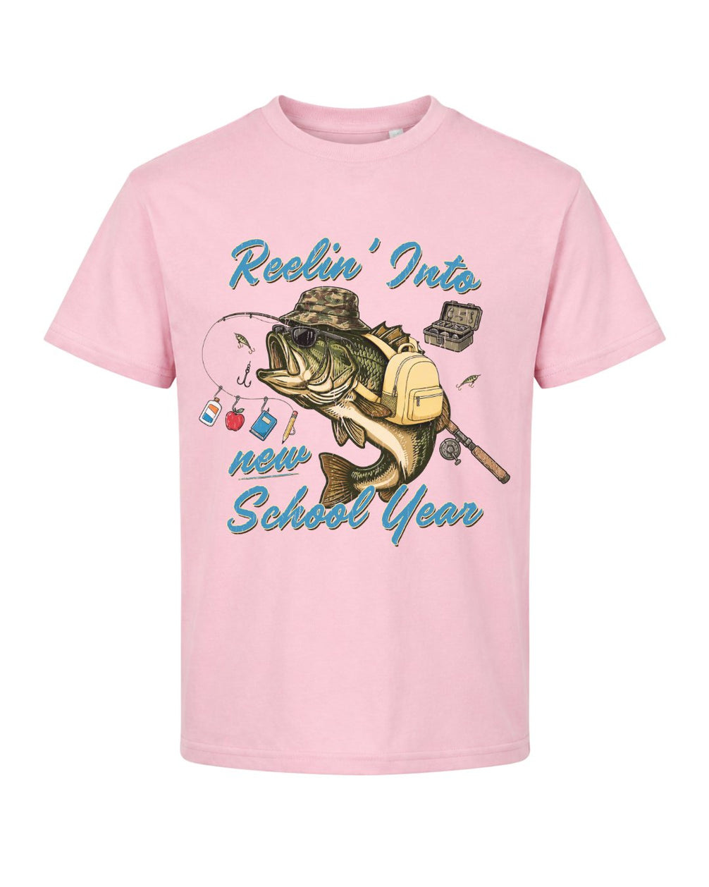 Reelin' Into School Tee
