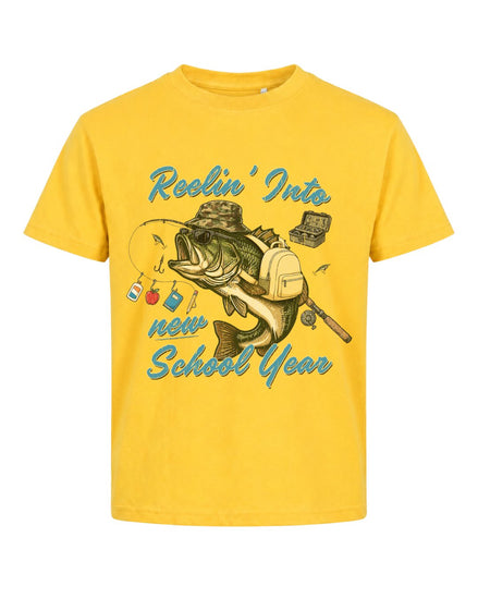 Reelin' Into School Tee