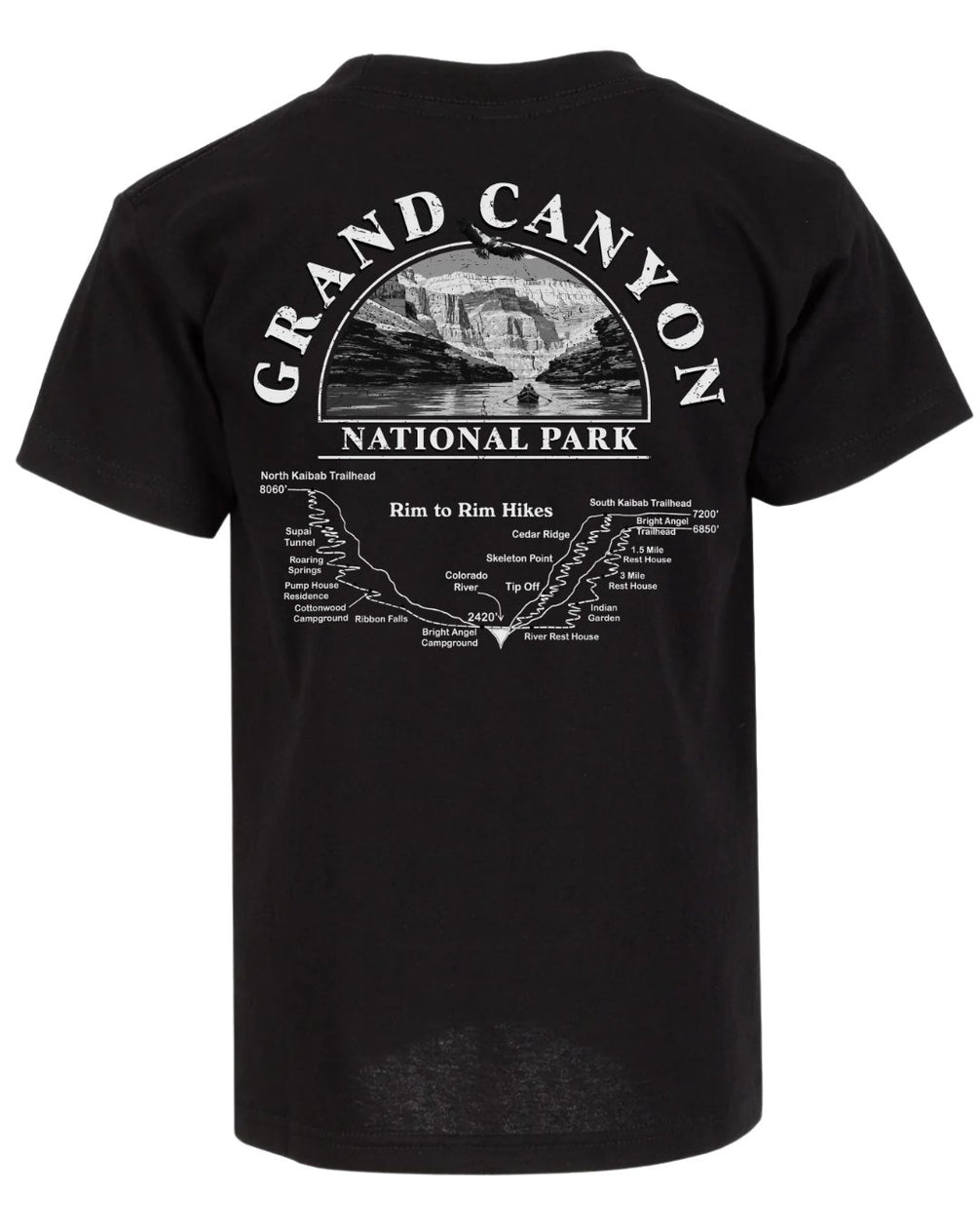 Rim-to-Rim Hikes Grand Canyon T-shirt
