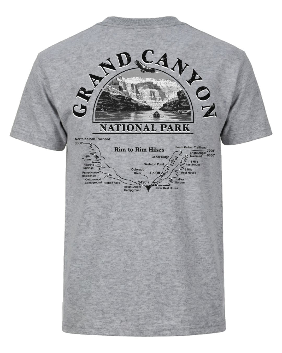 Rim-to-Rim Hikes Grand Canyon T-shirt