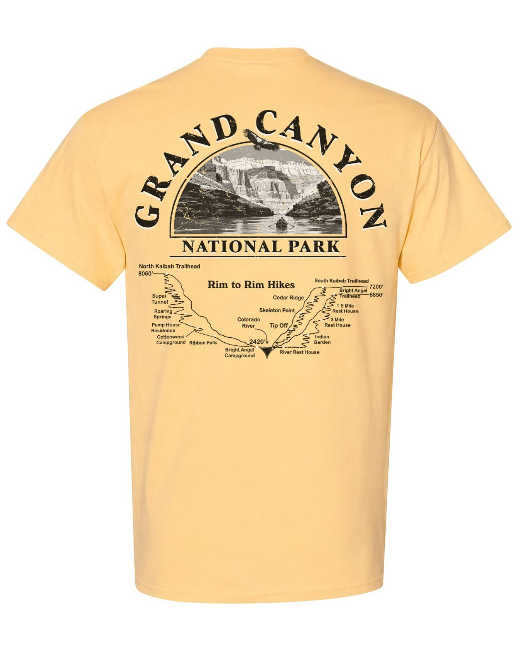 Rim-to-Rim Hikes Grand Canyon T-shirt
